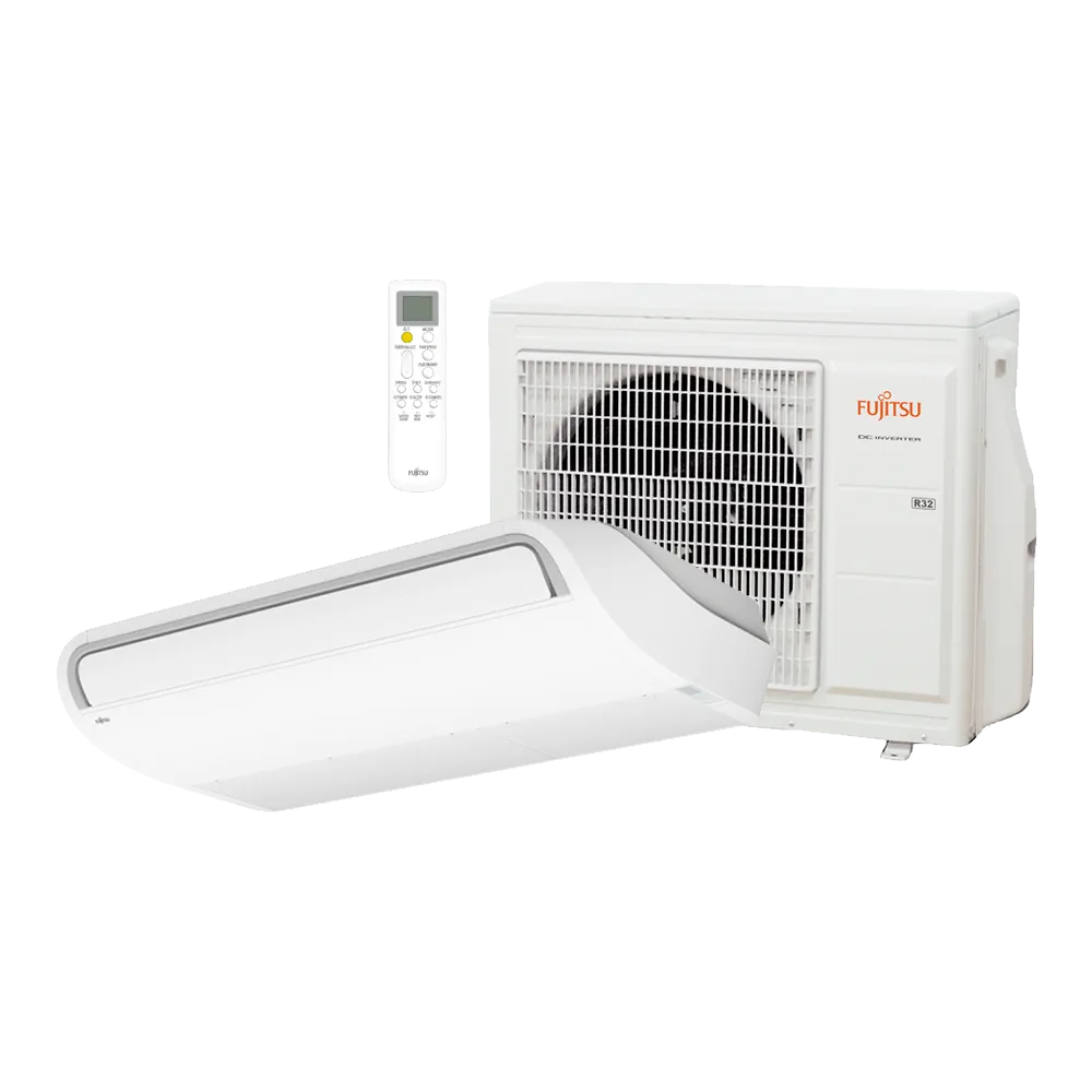 Ar Condicionado Piso Teto Fujitsu Inverter 24000 Btus Quente e Frio 220v R-32